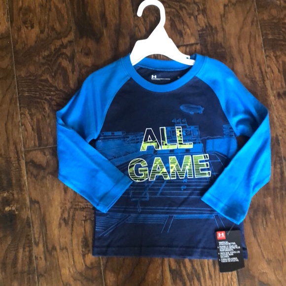 NWT!!  Under Armour long sleeve shirt size 4 and 6 - Picture 2 of 6